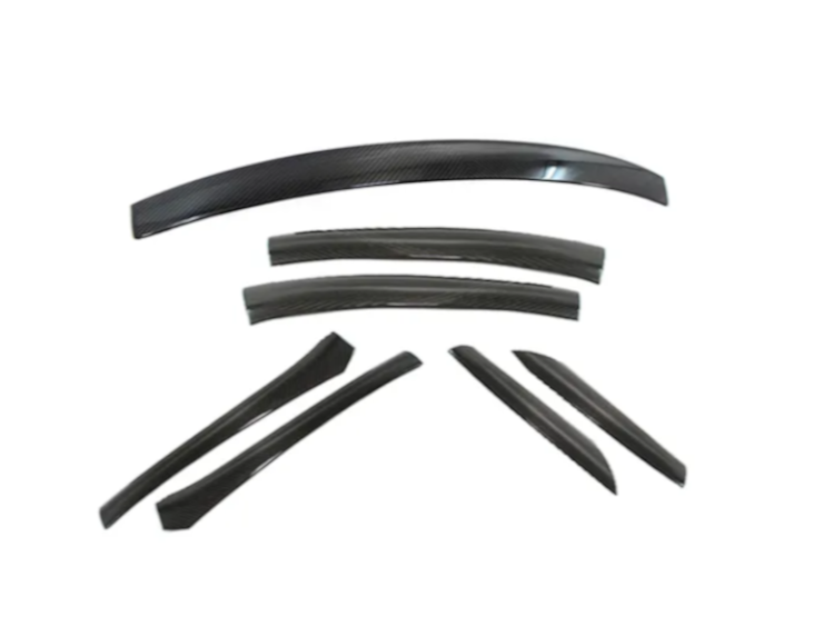 Mercedes Benz SLK Roof Trim Set - Carbon Fiber - R172
